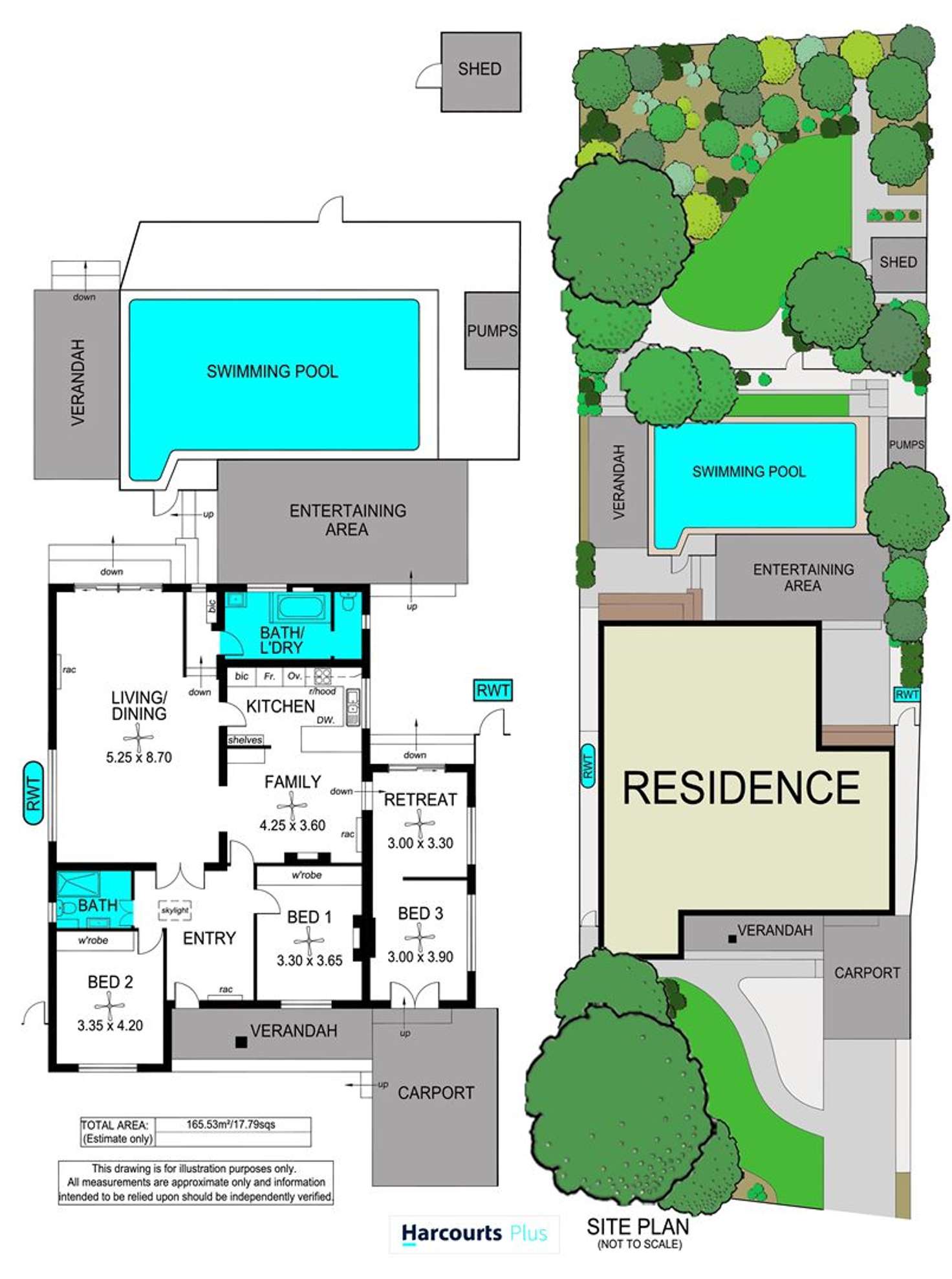 Floorplan of Homely house listing, 5 The Cove Road, Marino SA 5049