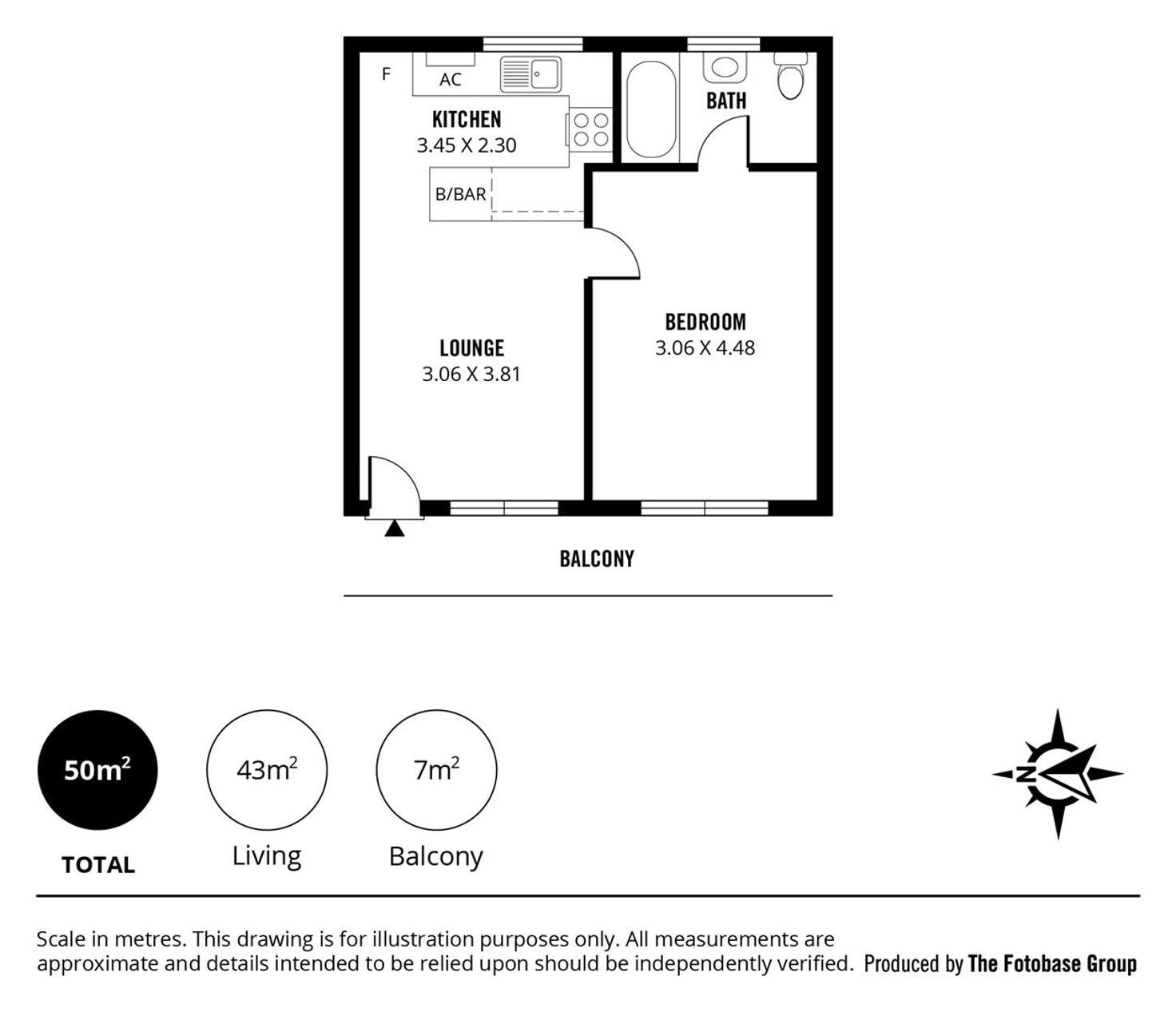 Floorplan of Homely unit listing, 6/92 Robsart Street, Parkside SA 5063