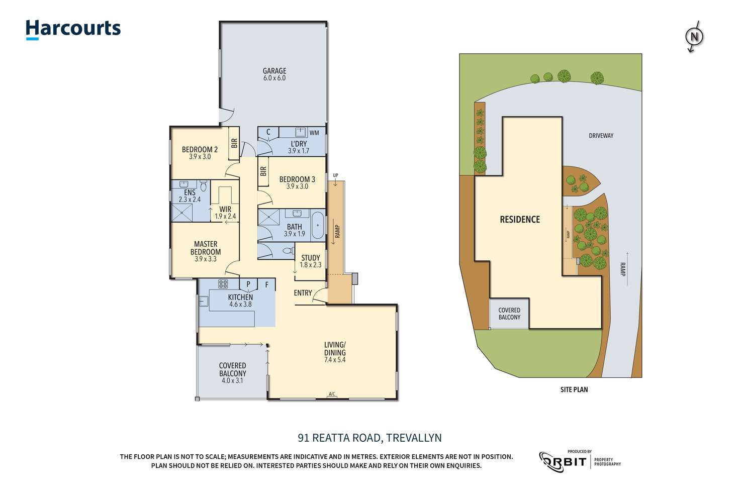 Floorplan of Homely house listing, 91 Reatta Road, Trevallyn TAS 7250