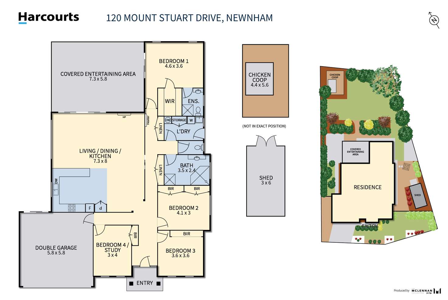 Floorplan of Homely house listing, 120 Mount Stuart Drive, Newnham TAS 7248