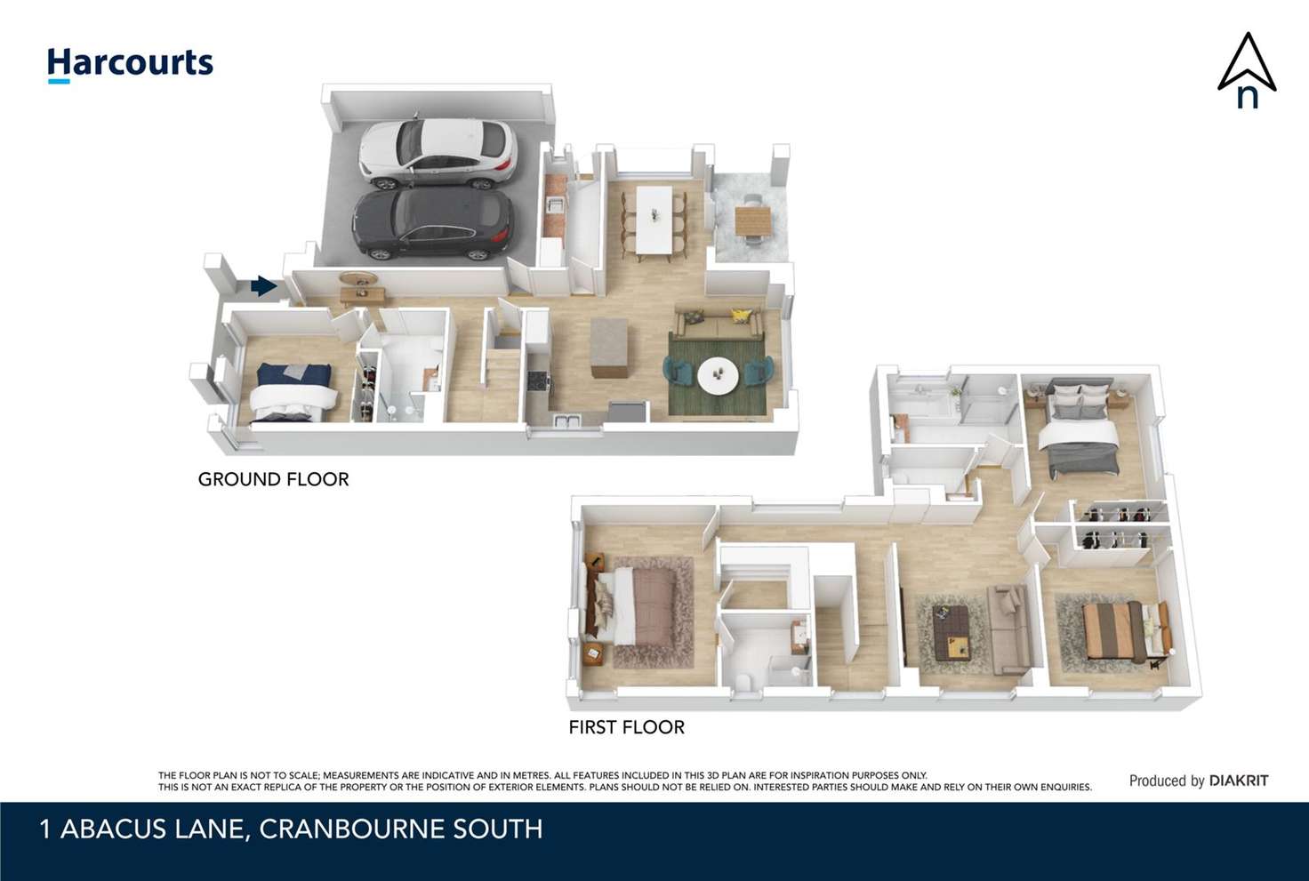 Floorplan of Homely house listing, 1 Abacus Lane, Cranbourne South VIC 3977