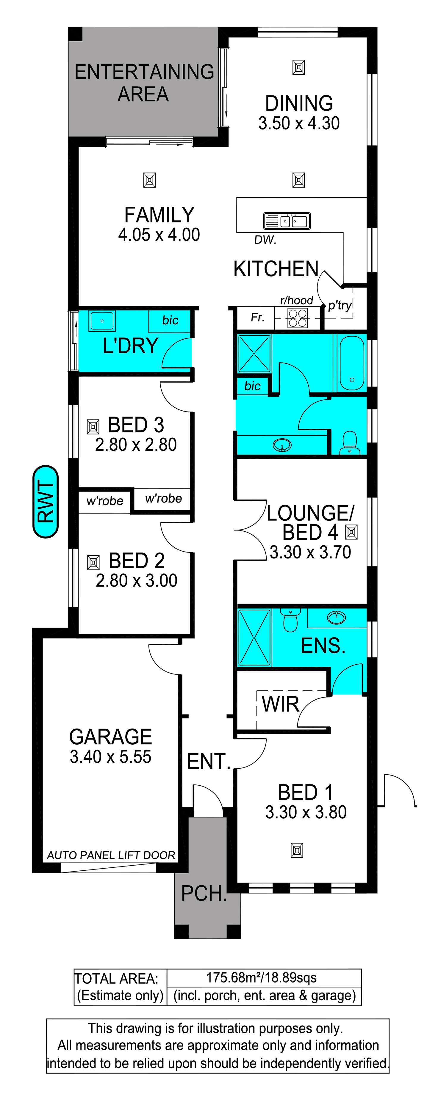 Floorplan of Homely house listing, 61A Branksome Terrace, Dover Gardens SA 5048