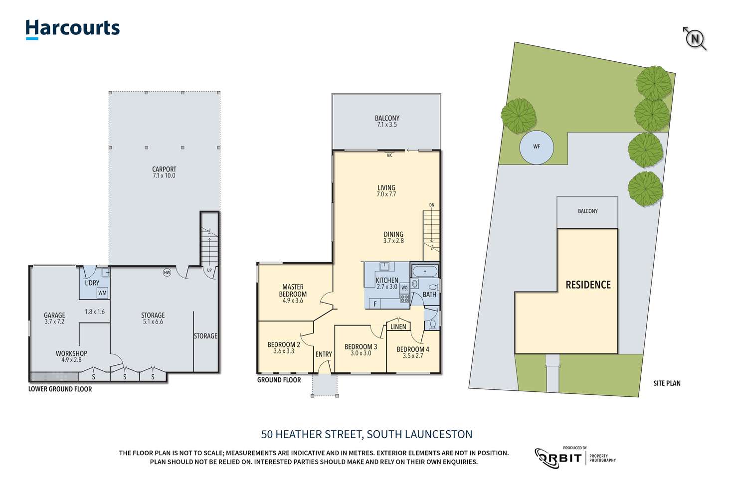 Floorplan of Homely house listing, 50 Heather Street, South Launceston TAS 7249