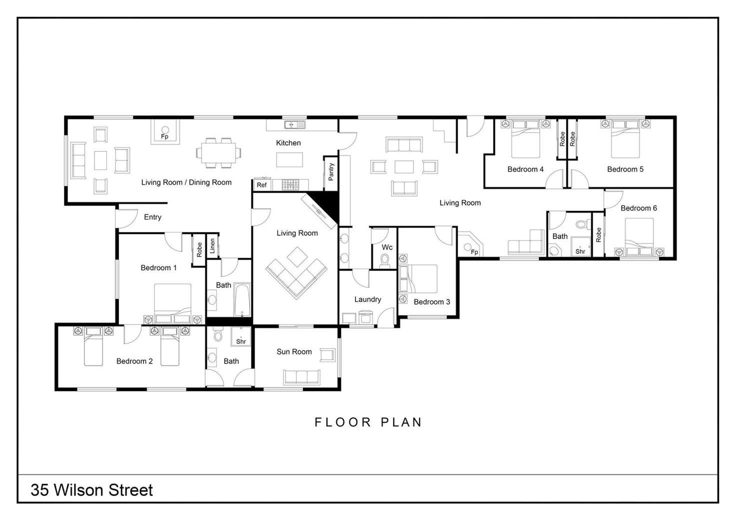 Floorplan of Homely house listing, 35 Wilson Street, Holbrook NSW 2644