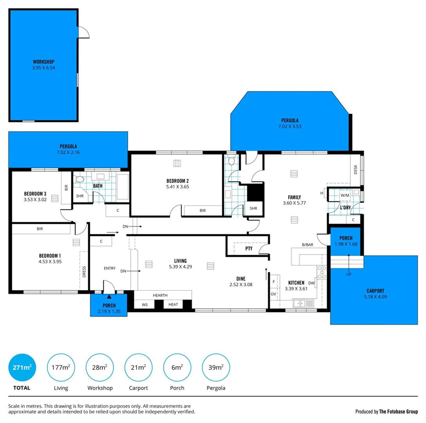 Floorplan of Homely house listing, 13 Californian Crescent, Glenalta SA 5052
