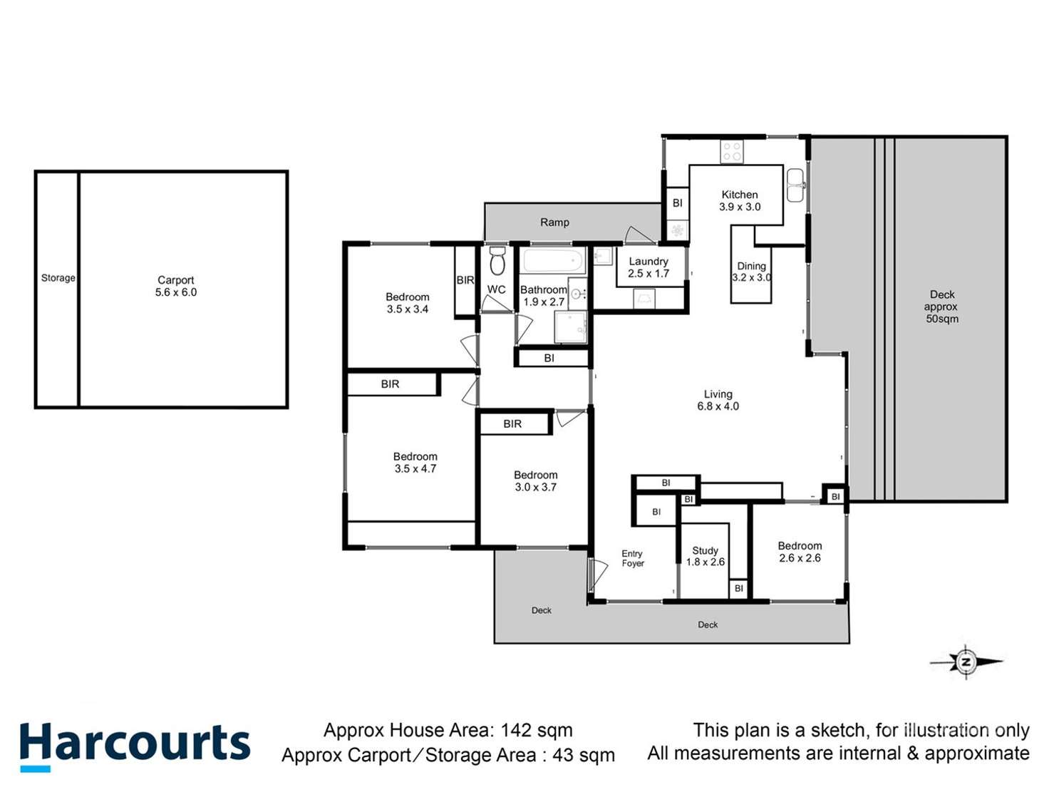 Floorplan of Homely house listing, 3 Dundulla Street, Howrah TAS 7018