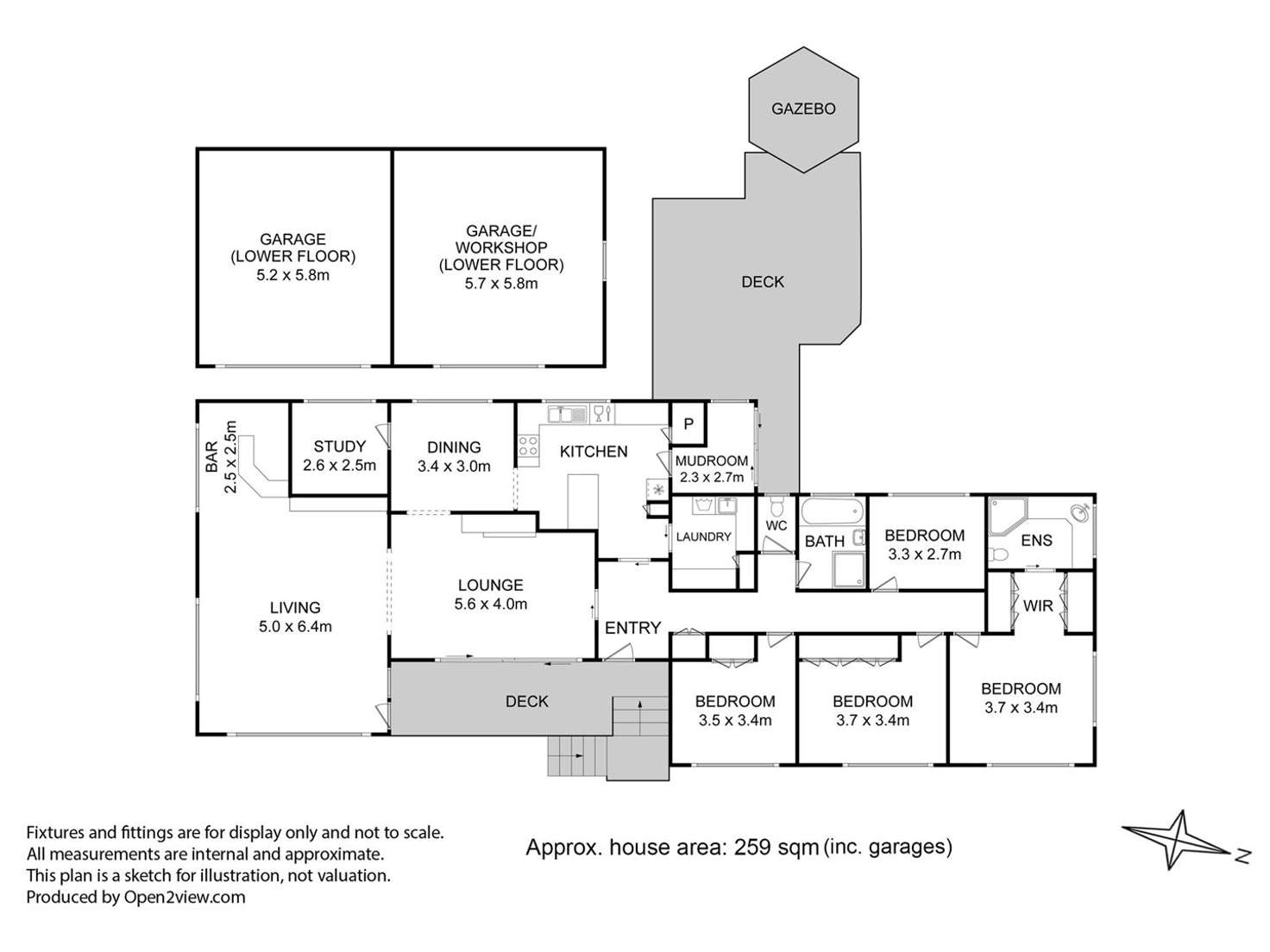 Floorplan of Homely house listing, 6916 Huon Highway, Dover TAS 7117