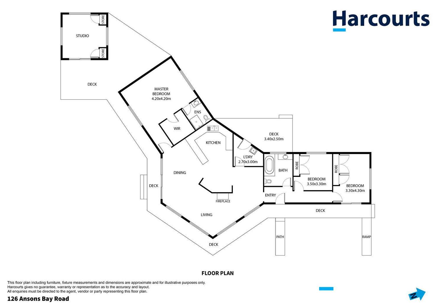 Floorplan of Homely house listing, 126 Ansons Bay Road, St Helens TAS 7216