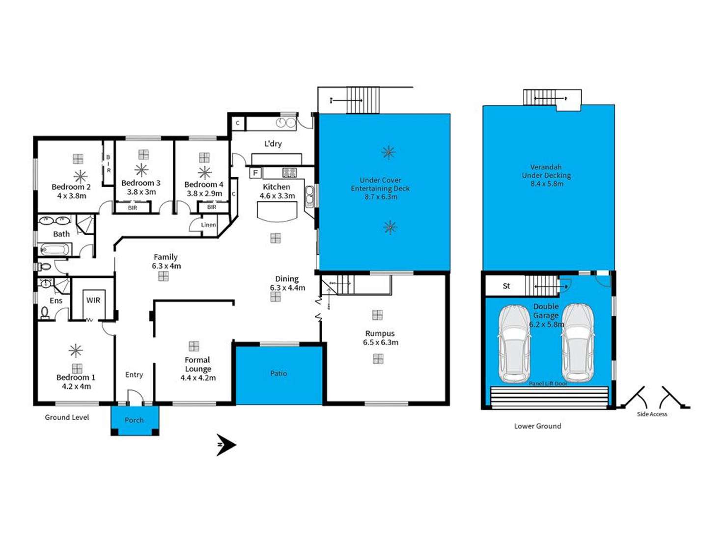 Floorplan of Homely house listing, 17 Monterey Pine Drive, Aberfoyle Park SA 5159