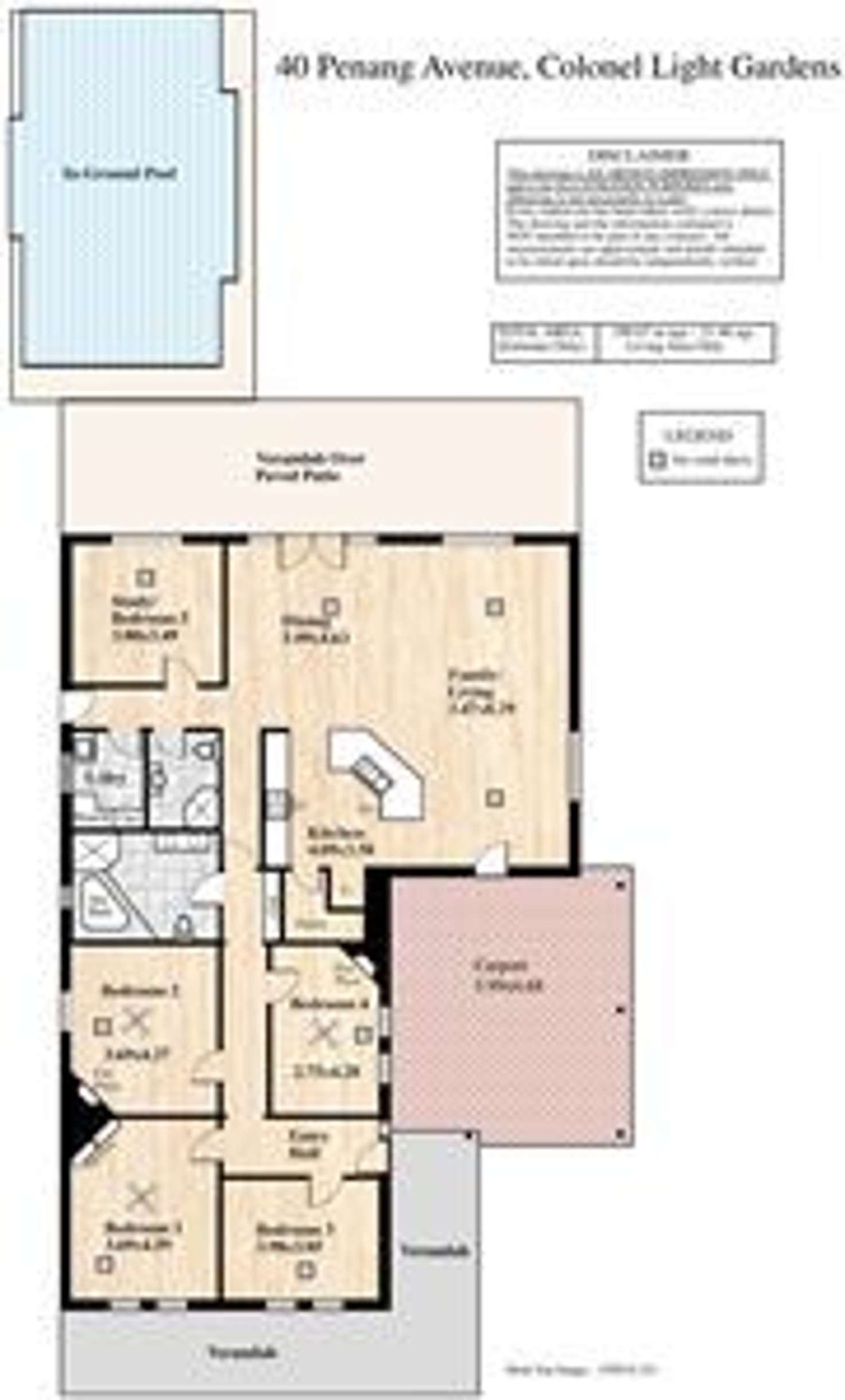 Floorplan of Homely house listing, 40 Penang Avenue, Colonel Light Gardens SA 5041