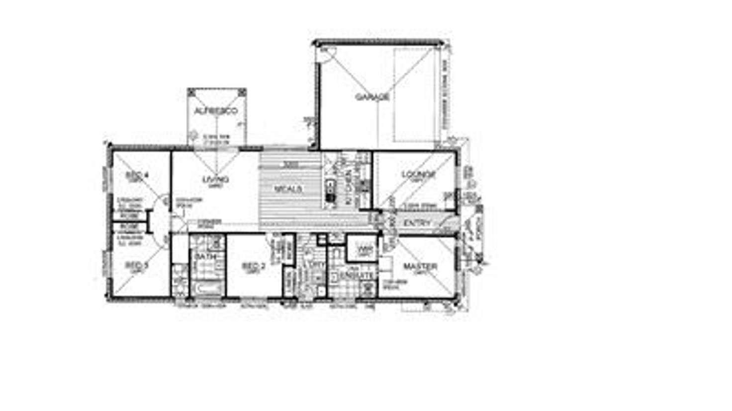 Floorplan of Homely house listing, 24 Brittle Street, Wyndham Vale VIC 3024
