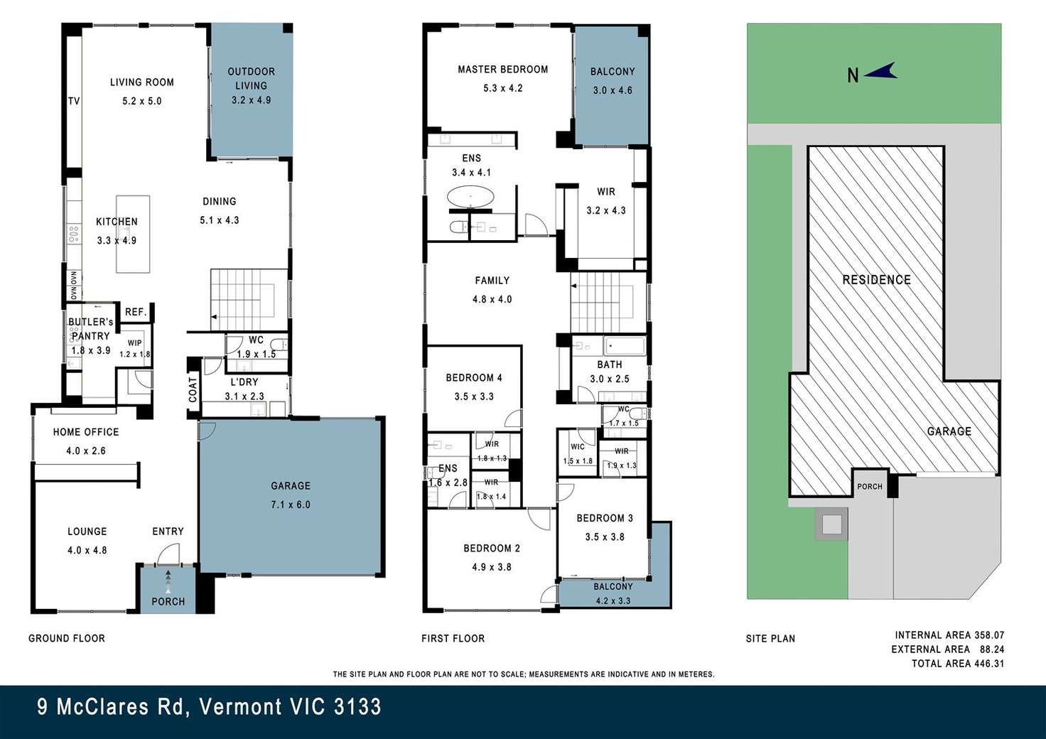 Floorplan of Homely house listing, 9 McClares Road, Vermont VIC 3133