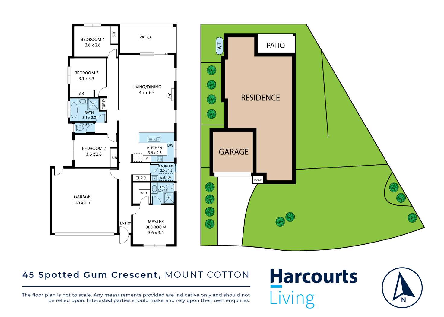 Floorplan of Homely house listing, 45 Spotted Gum Crescent, Mount Cotton QLD 4165