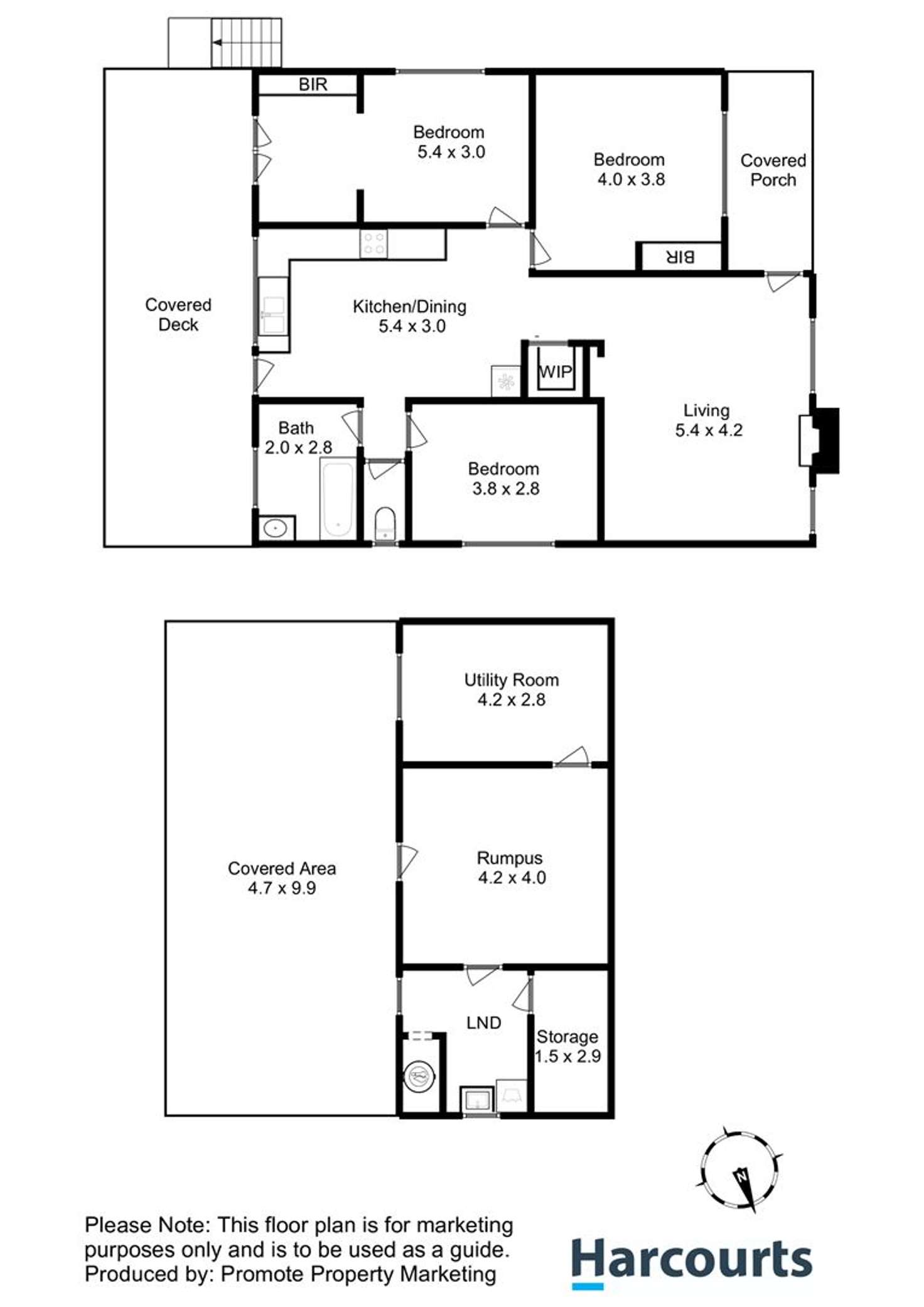 Floorplan of Homely house listing, 15 Wendourie Parade, Austins Ferry TAS 7011