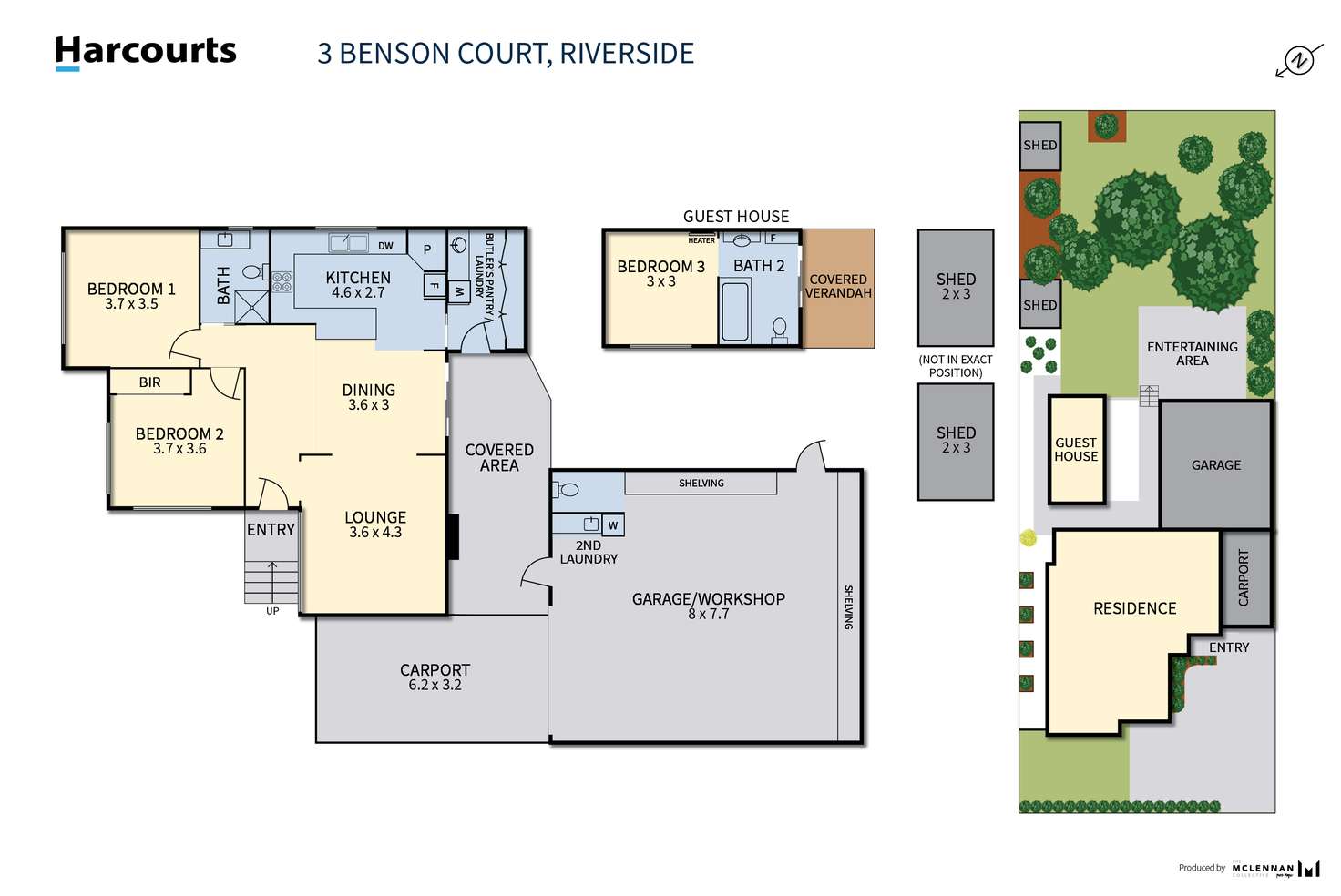 Floorplan of Homely house listing, 3 Benson Court, Riverside TAS 7250