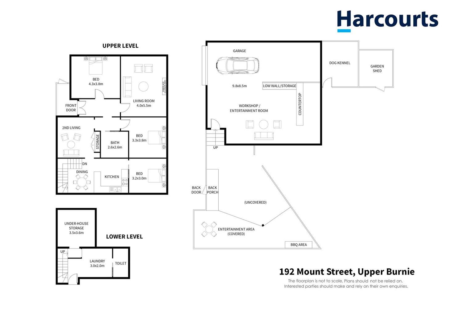 Floorplan of Homely house listing, 192 Mount Street, Upper Burnie TAS 7320