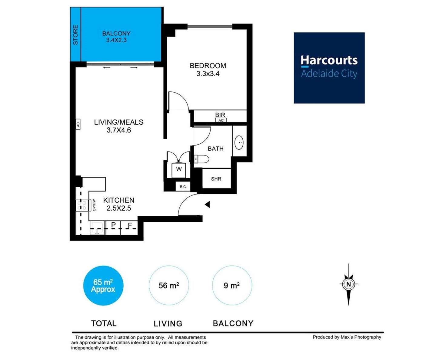 Floorplan of Homely apartment listing, 608/18 Rowlands Place, Adelaide SA 5000