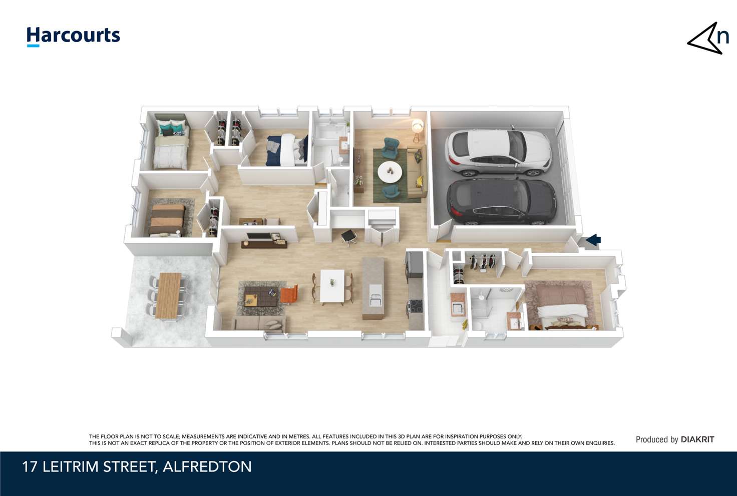 Floorplan of Homely house listing, 2/36 Leitrim Street, Alfredton VIC 3350