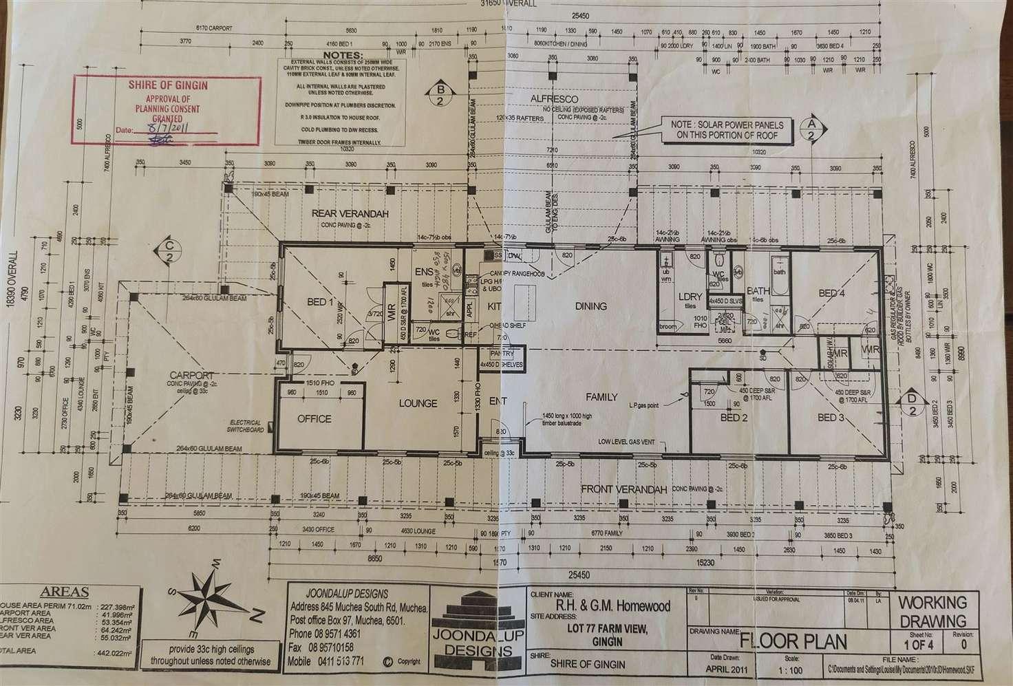 Floorplan of Homely house listing, 10 Farm View, Gingin WA 6503