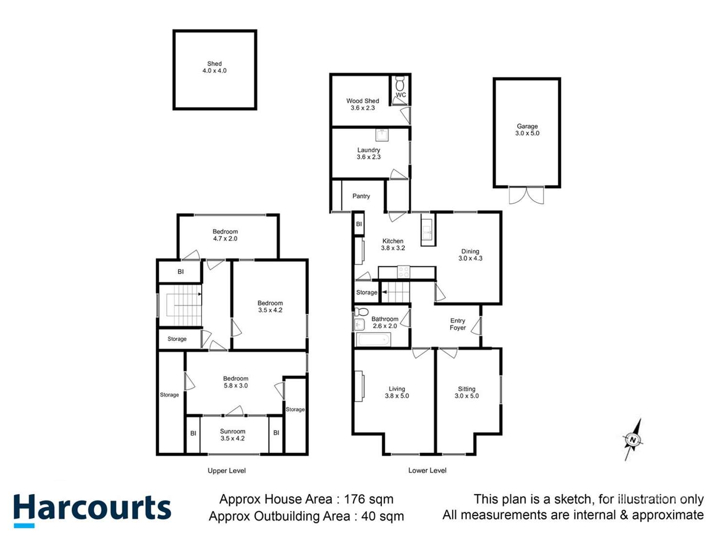 Floorplan of Homely house listing, 235 Davey Street, South Hobart TAS 7004