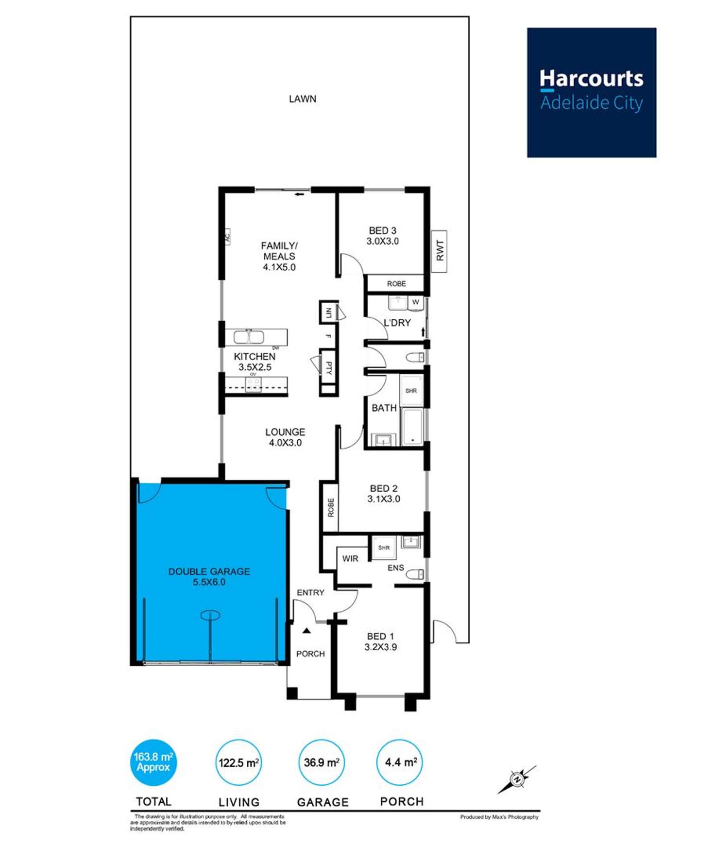 Floorplan of Homely house listing, 34 Valiant Road, Munno Para West SA 5115