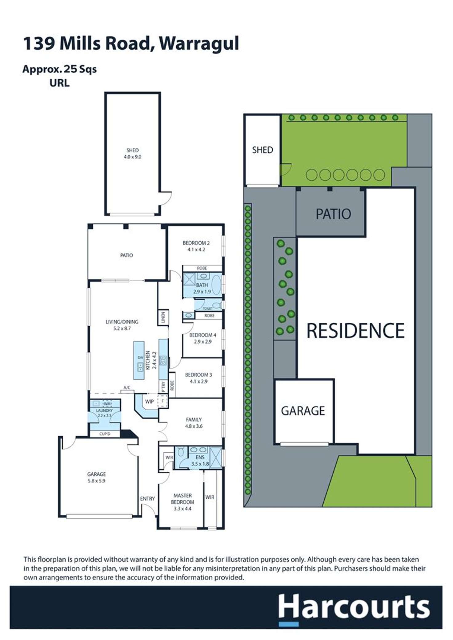 Floorplan of Homely house listing, 139 Mills Road, Warragul VIC 3820