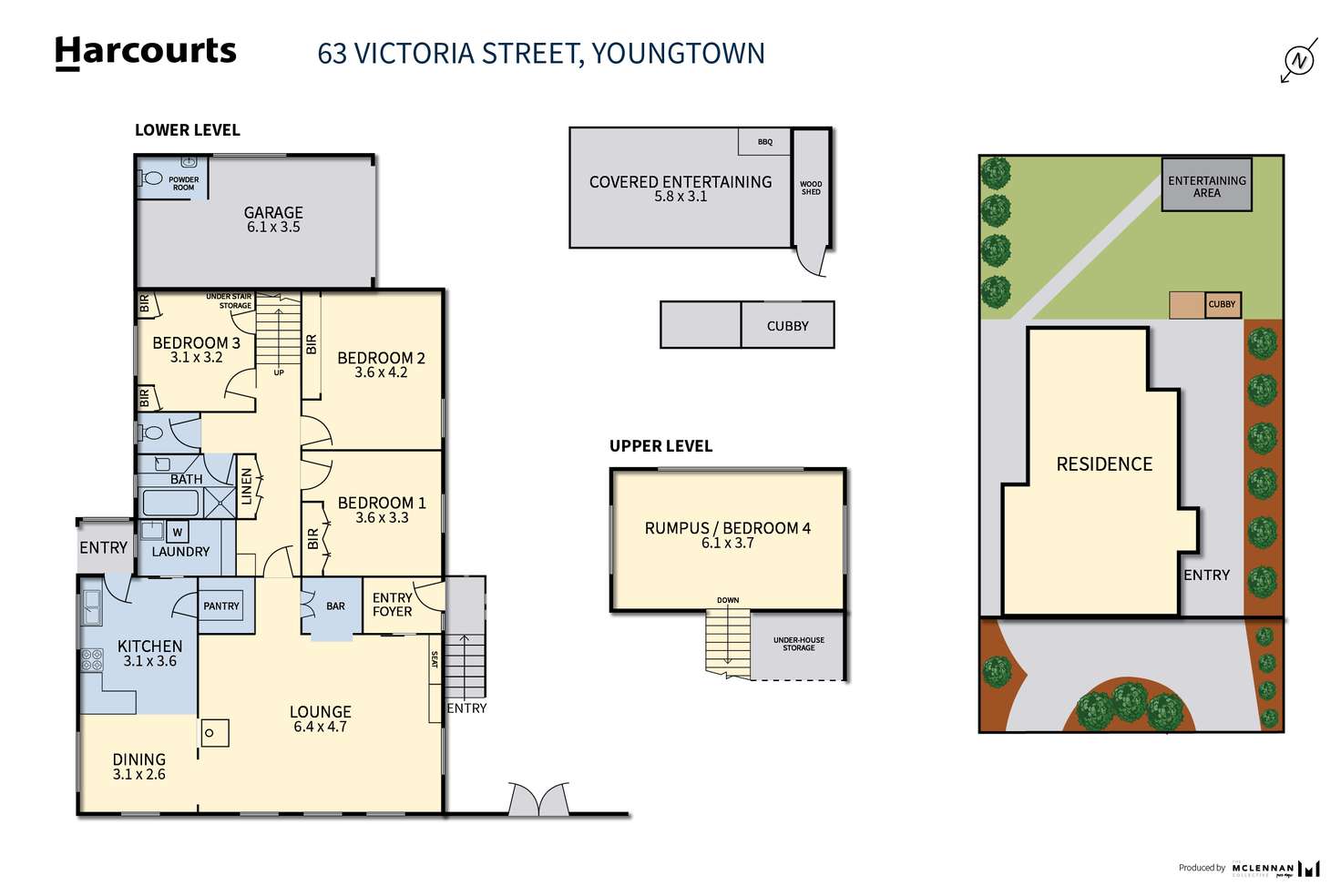 Floorplan of Homely house listing, 63 Victoria Street, Youngtown TAS 7249