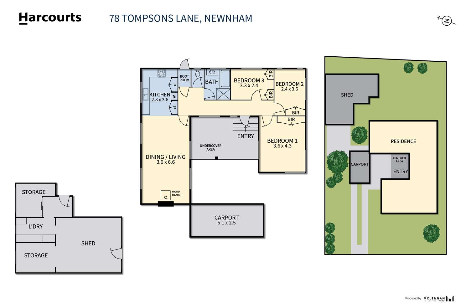 Floorplan of Homely house listing, 78 Tompsons Lane, Newnham TAS 7248