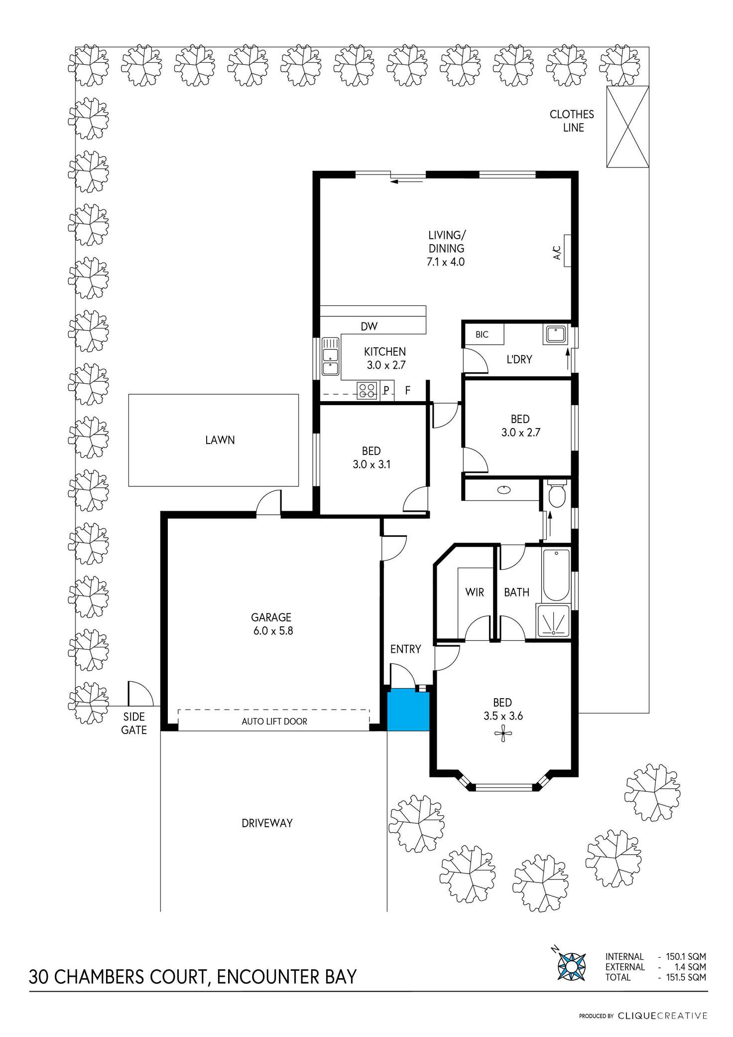 Floorplan of Homely house listing, 30 Chambers Court, Encounter Bay SA 5211