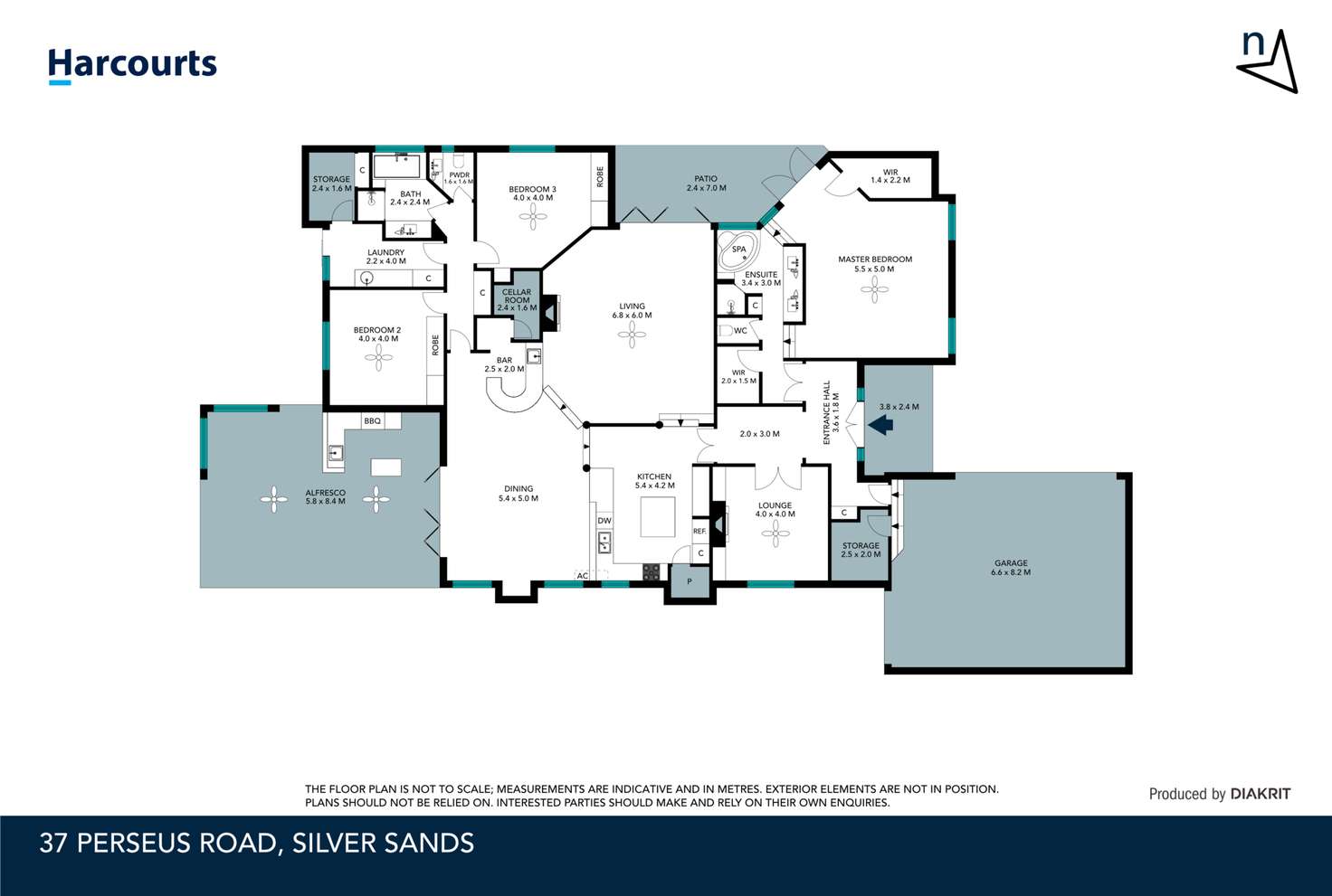 Floorplan of Homely house listing, 37 Perseus Road, Silver Sands WA 6210