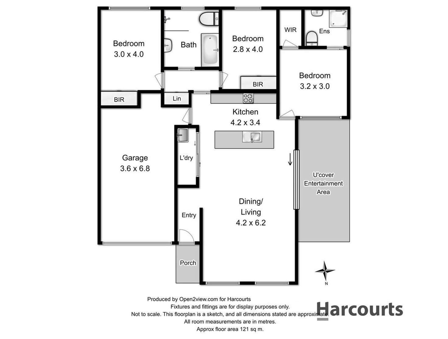 Floorplan of Homely house listing, 1/145 Oldaker Street, Devonport TAS 7310