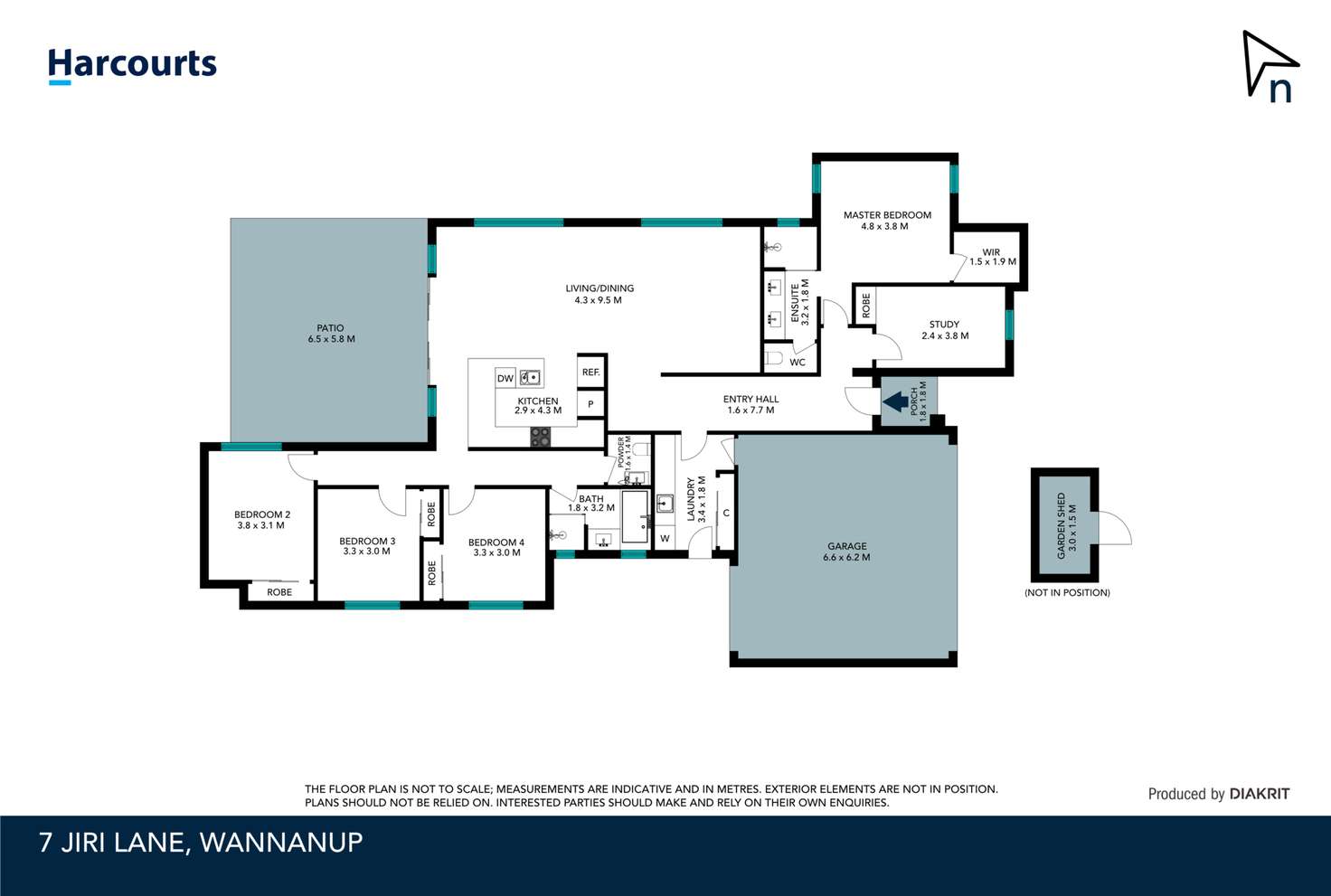 Floorplan of Homely house listing, 7 Jiri Lane, Wannanup WA 6210