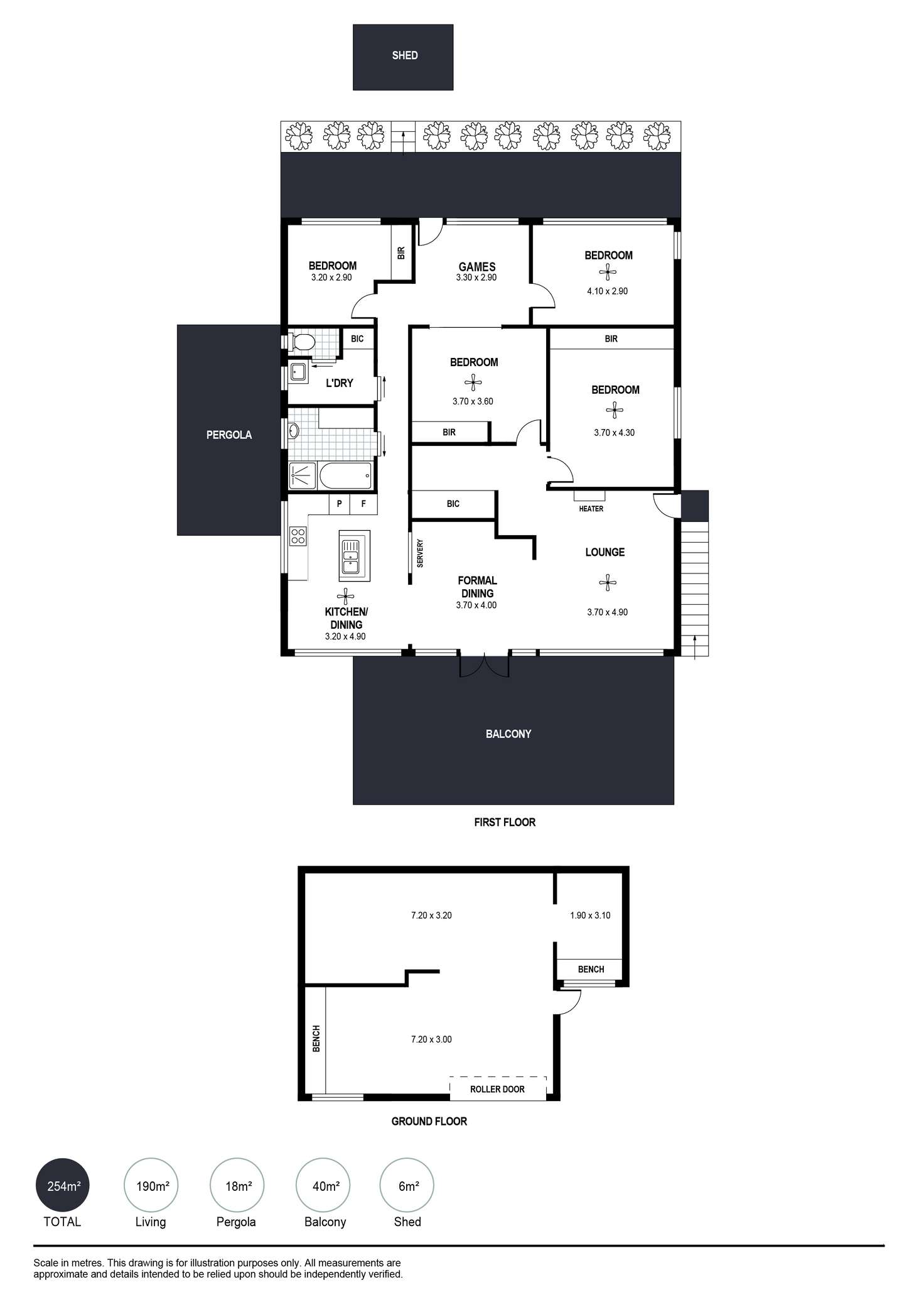 Floorplan of Homely house listing, 17 Swain Road, Victor Harbor SA 5211
