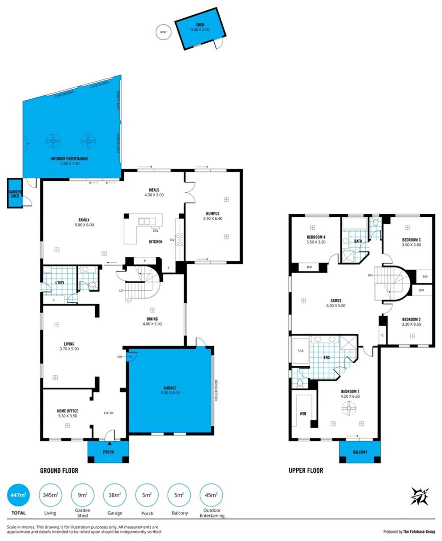 Floorplan of Homely house listing, 25 Coulter Street, Flagstaff Hill SA 5159