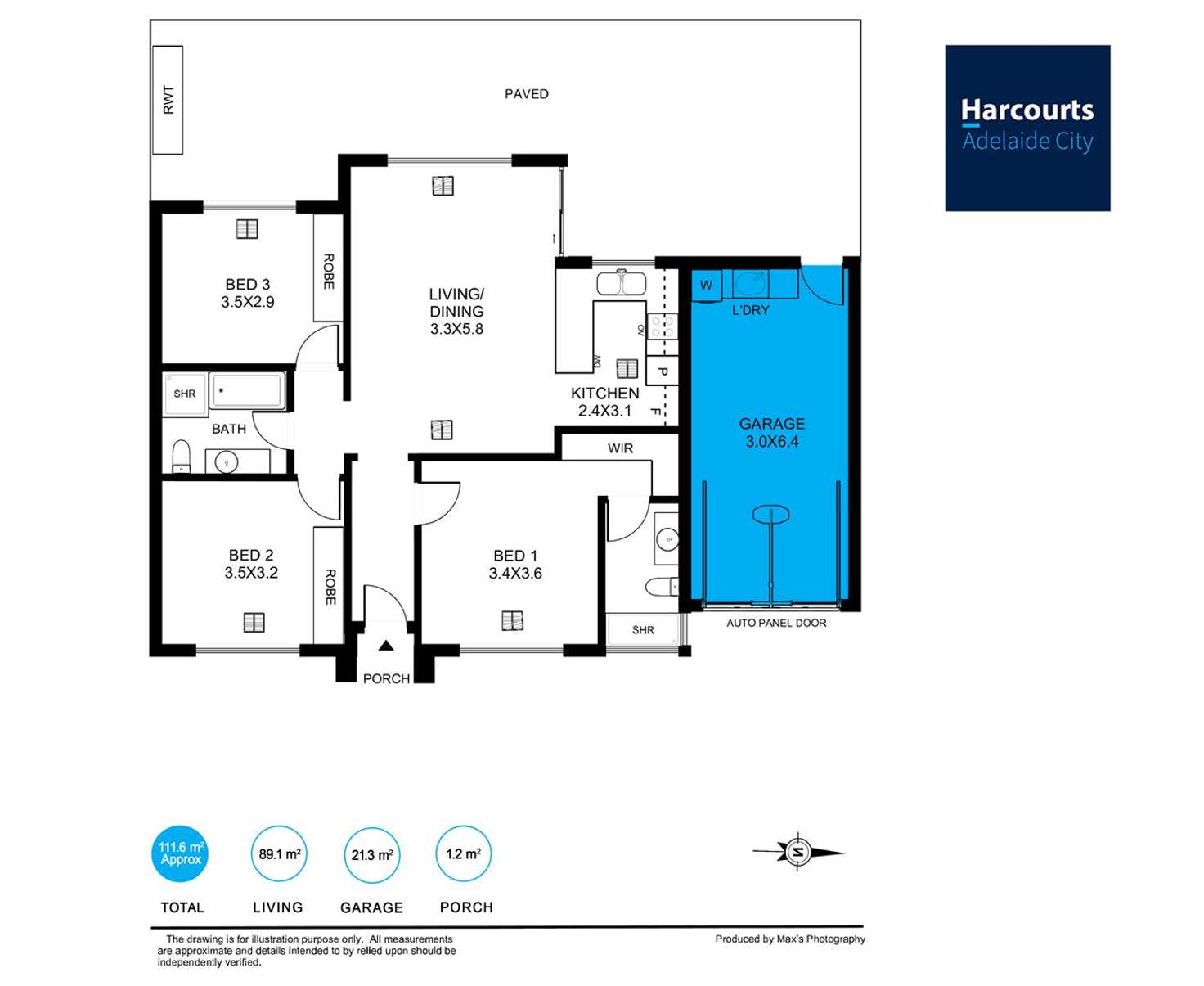 Floorplan of Homely house listing, 2B Byron Avenue, Plympton Park SA 5038