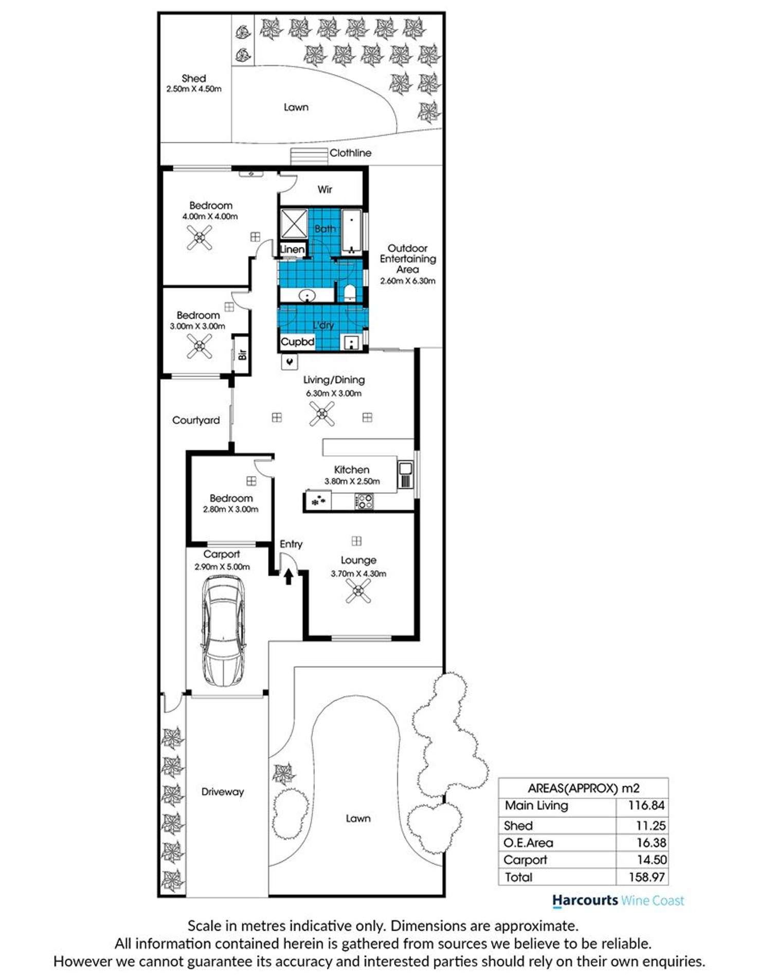 Floorplan of Homely house listing, 5 Swan Mews, Seaford Rise SA 5169