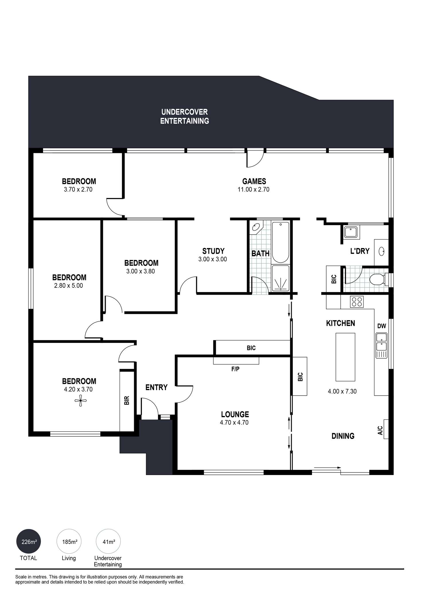 Floorplan of Homely house listing, 19 Broderick Terrace, Victor Harbor SA 5211