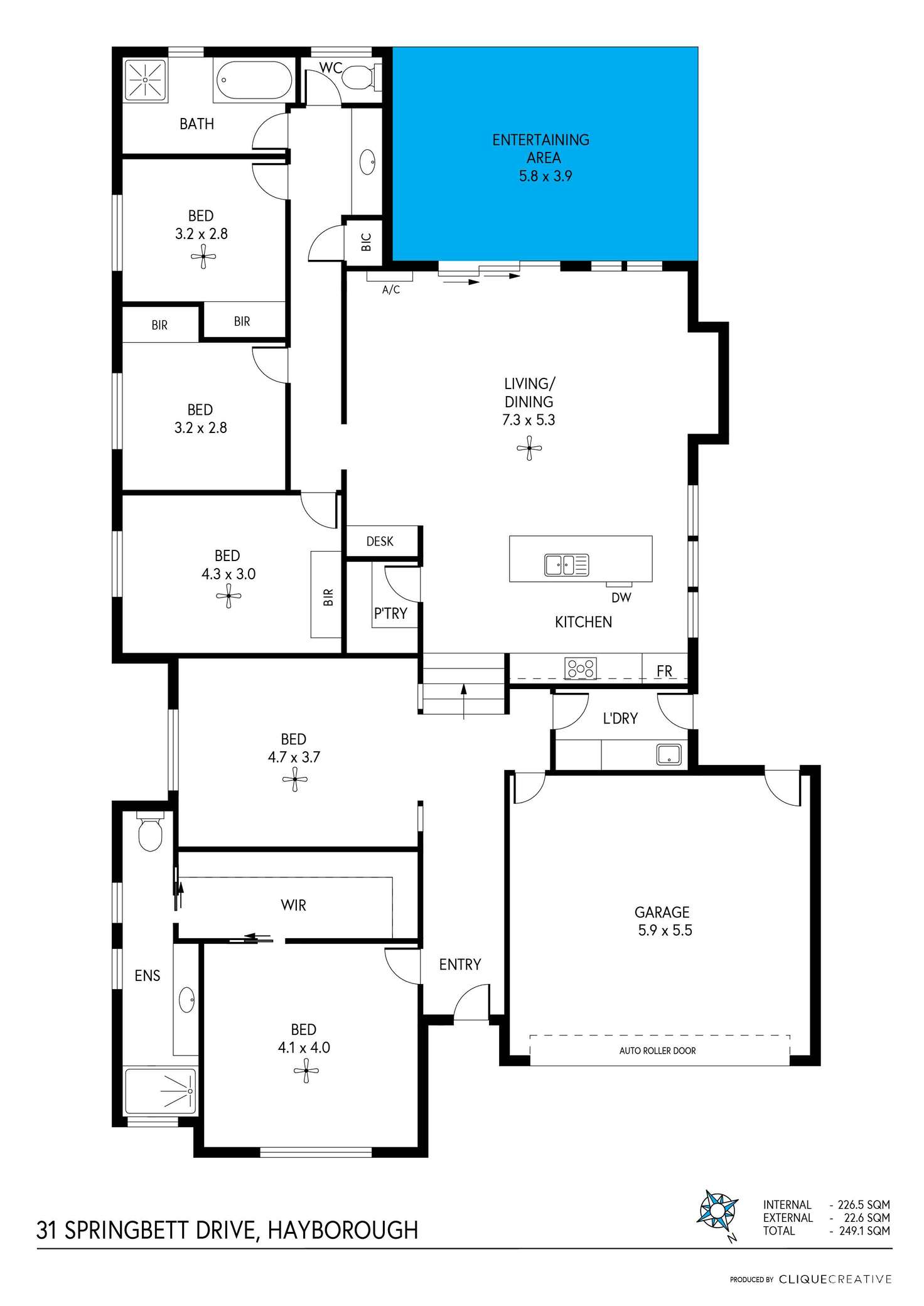 Floorplan of Homely house listing, 31 Springbett Drive, Hayborough SA 5211