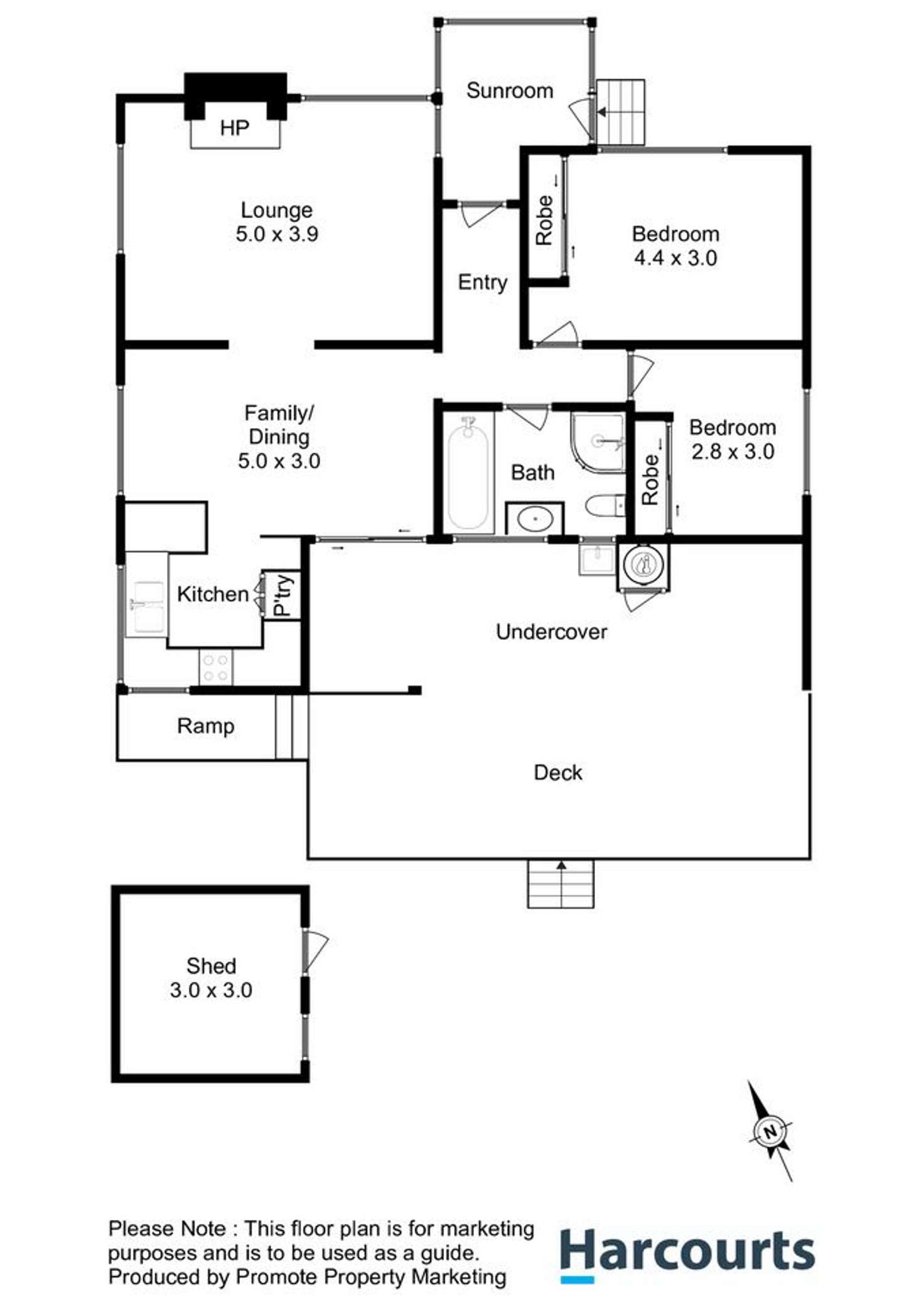 Floorplan of Homely house listing, 9 Mildura Street, Bellerive TAS 7018
