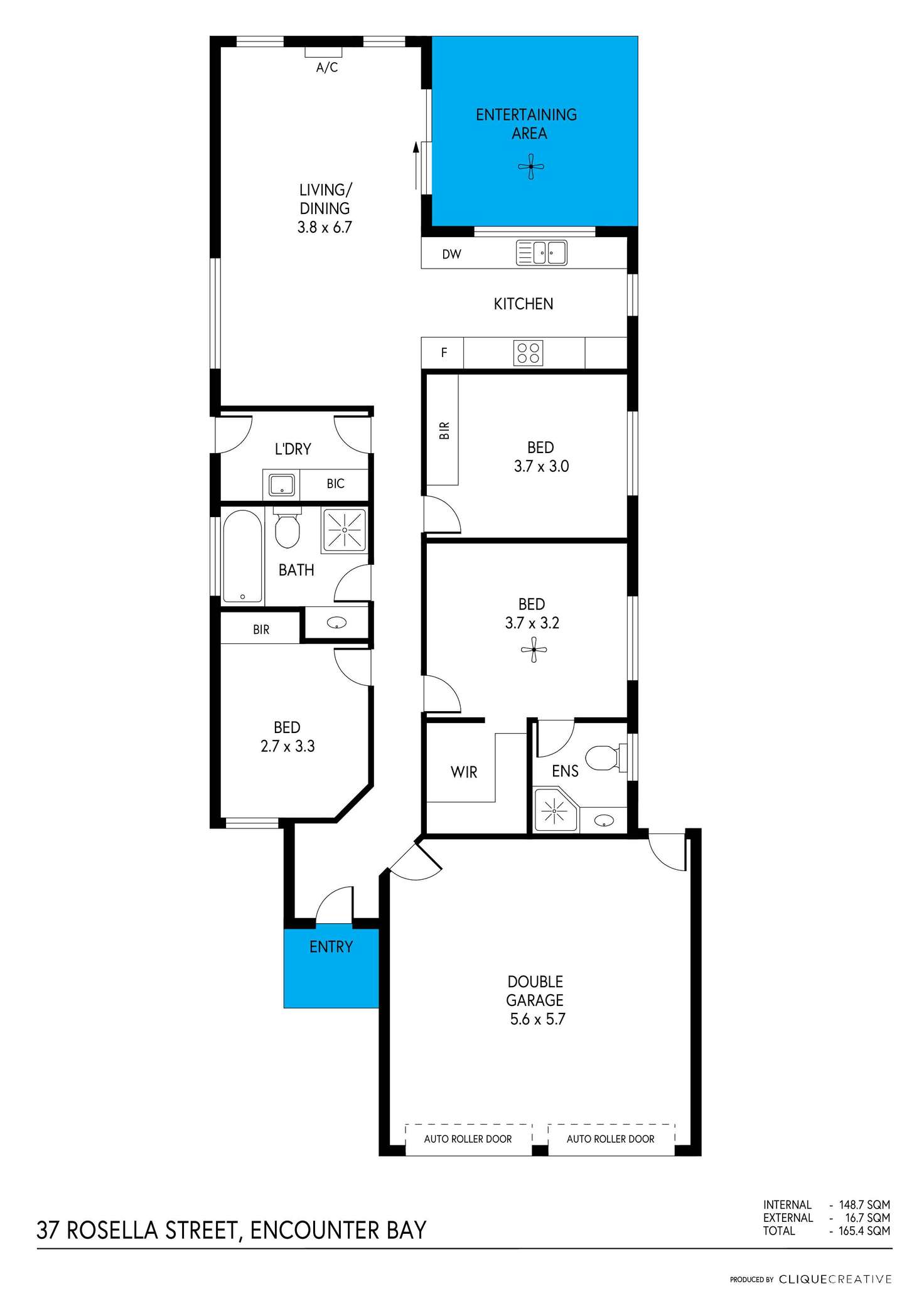 Floorplan of Homely house listing, 37 Rosella Street, Encounter Bay SA 5211