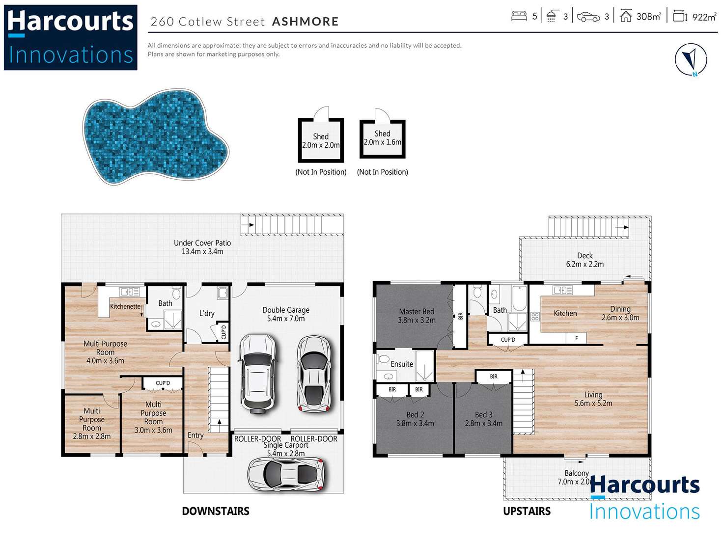 Floorplan of Homely house listing, 260 Cotlew Street, Ashmore QLD 4214