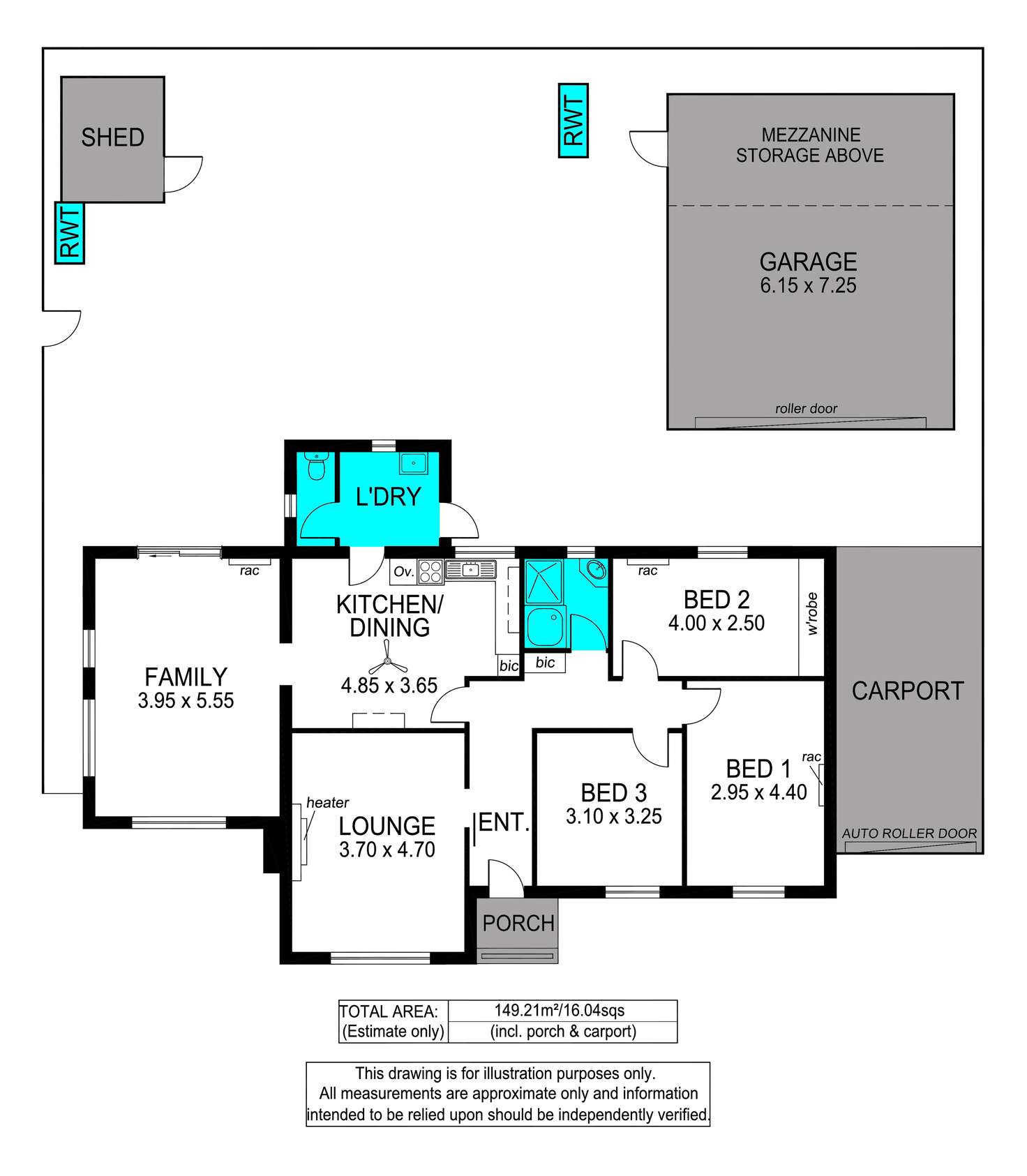 Floorplan of Homely house listing, 25 Kildonan Road, Warradale SA 5046