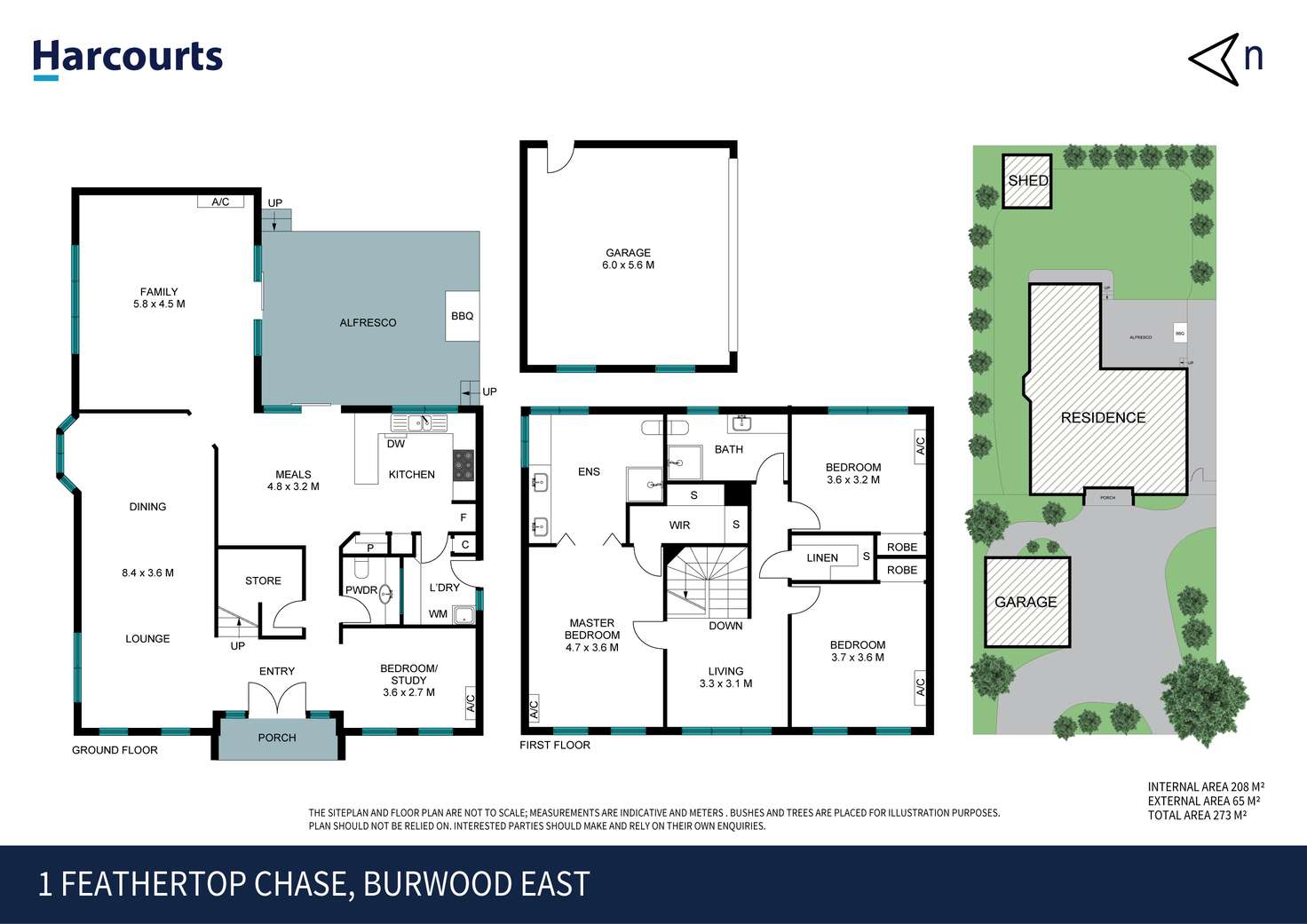 Floorplan of Homely house listing, 1 Feathertop Chase, Burwood East VIC 3151