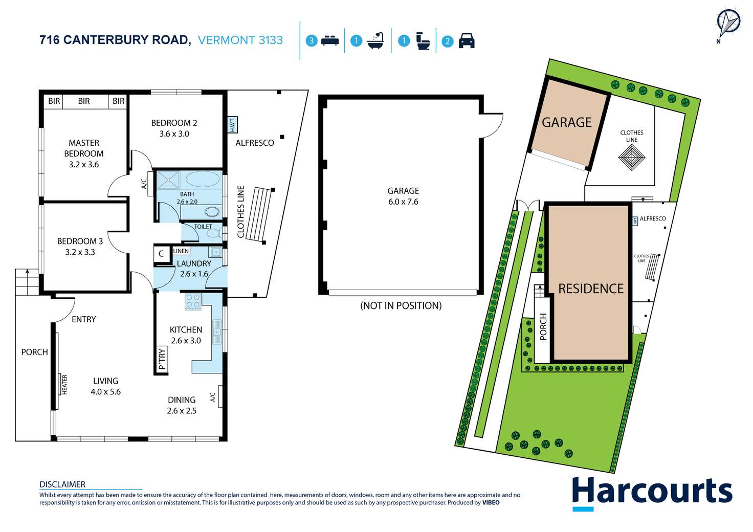 Floorplan of Homely house listing, 716 Canterbury Road, Vermont VIC 3133