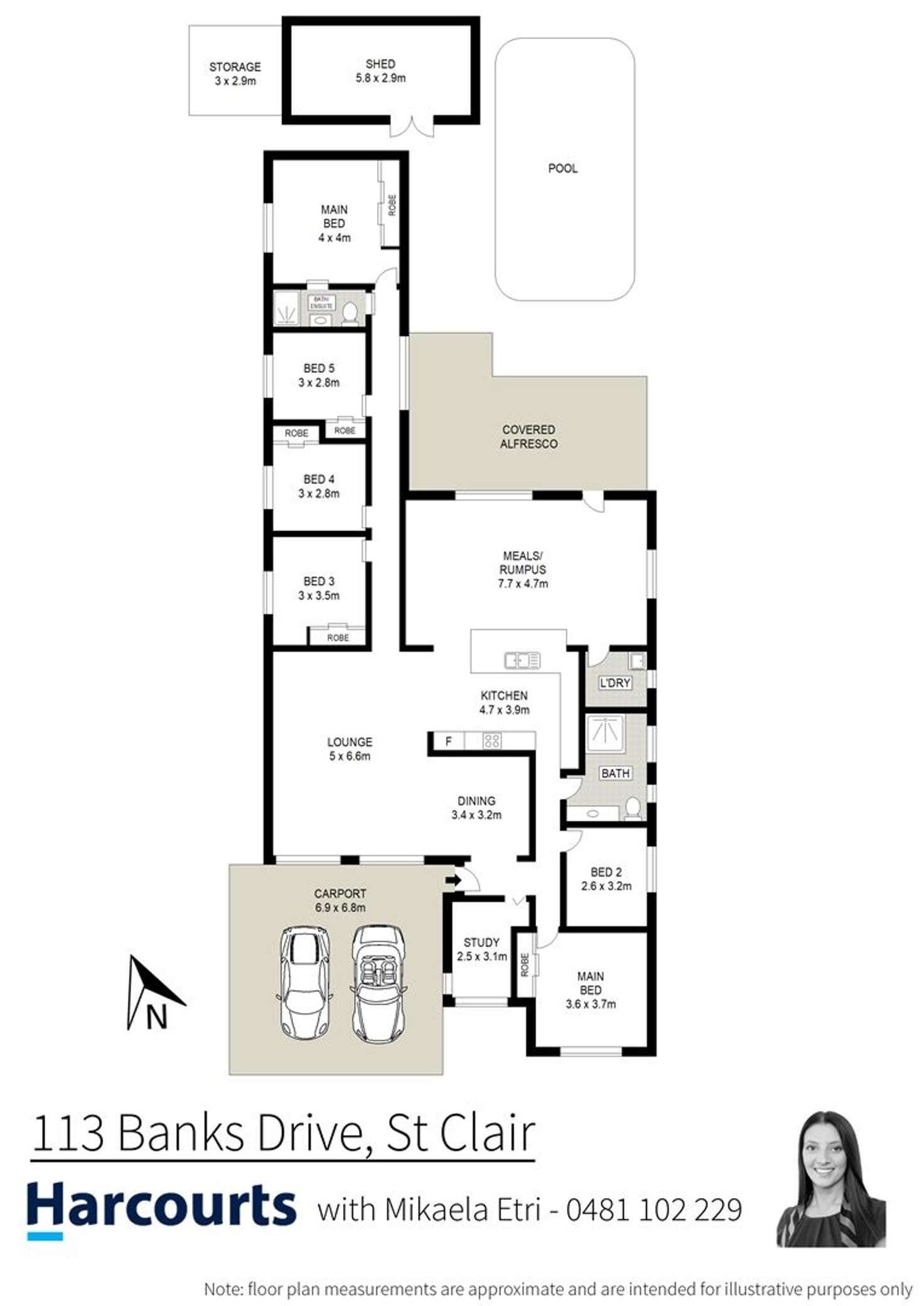 Floorplan of Homely house listing, 113 Banks Drive, St Clair NSW 2759