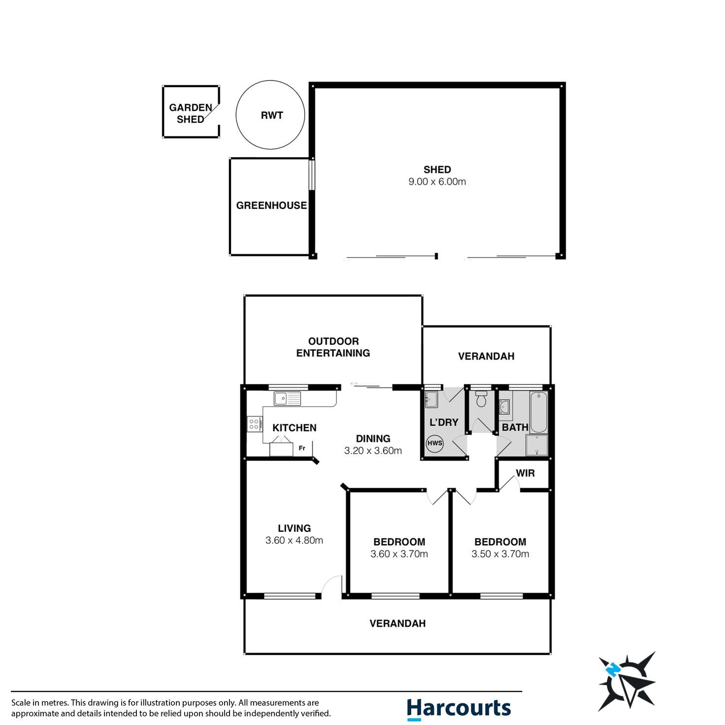 Floorplan of Homely house listing, 6 Chrystal Street, Goolwa SA 5214