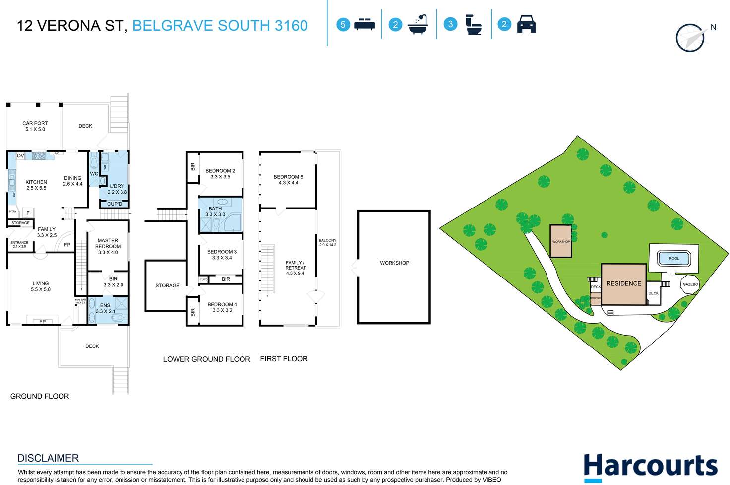 Floorplan of Homely house listing, 12 Verona Street, Belgrave South VIC 3160