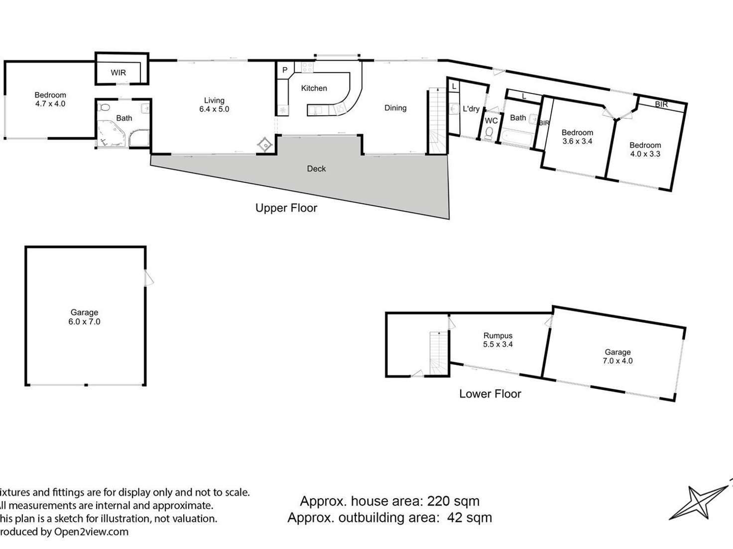 Floorplan of Homely house listing, 107 Waggs Gully Road, Ranelagh TAS 7109