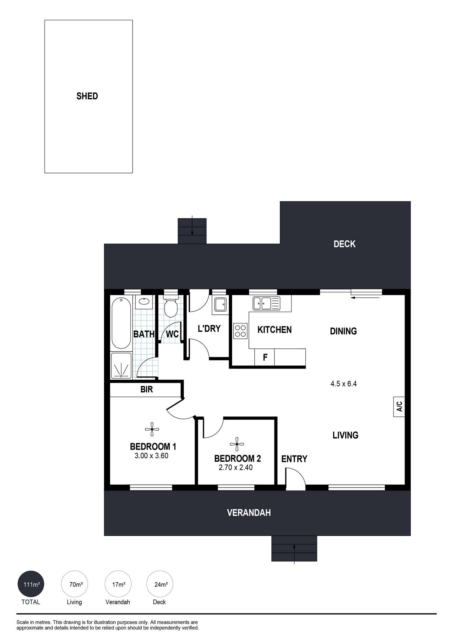 Floorplan of Homely house listing, 78 Dodson Road, Encounter Bay SA 5211