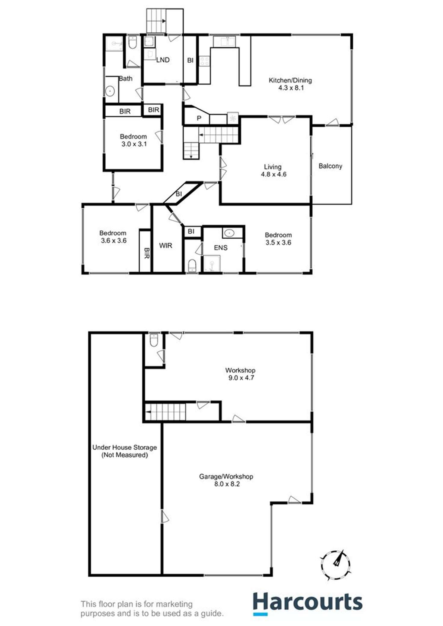 Floorplan of Homely house listing, 49 Bournville Crescent, Claremont TAS 7011